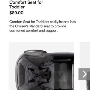 Veer Wagon Comfort Seat for toddlers